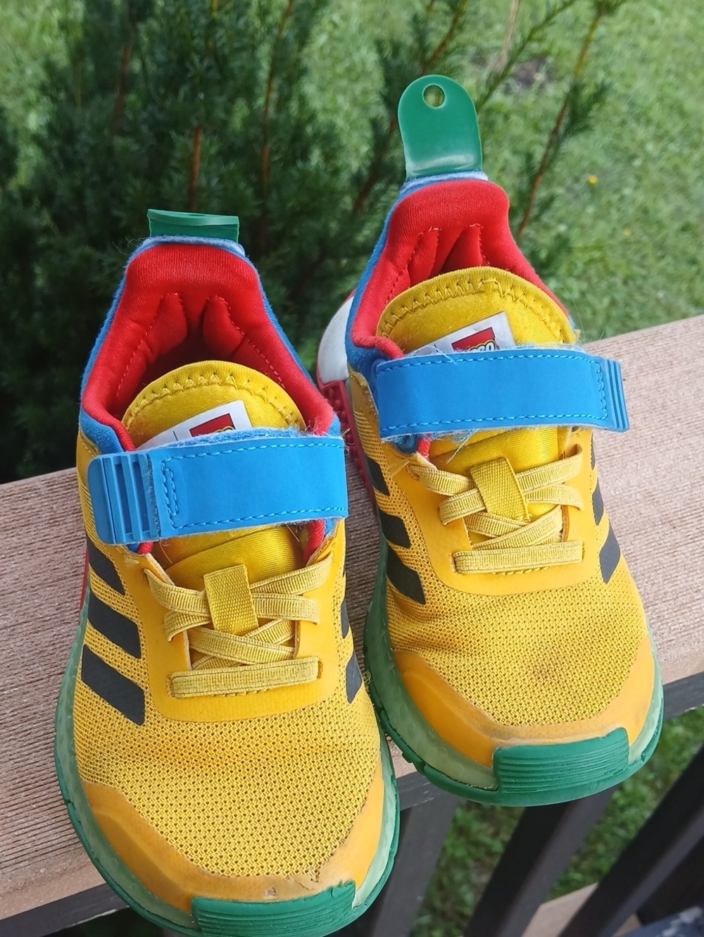 Lego Kids Colorful Adidas Shoes